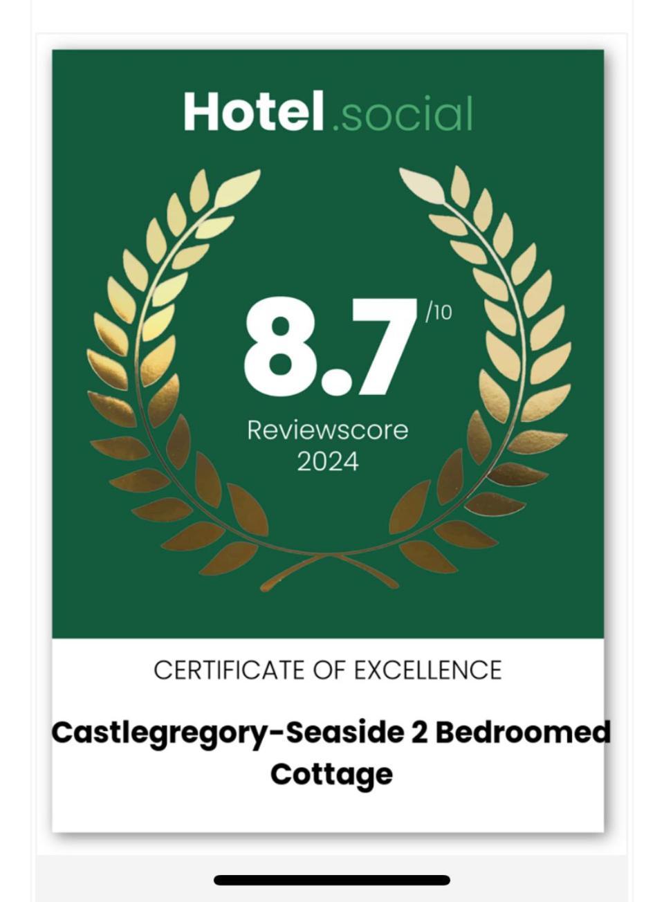 Castlegregory-Seaside 2 Bedroomed Cottage Εξωτερικό φωτογραφία